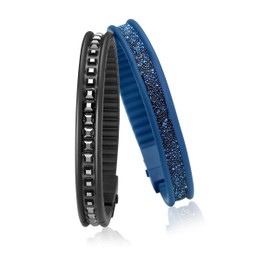 Hip-Hop Bracelet Rail Black/Blue