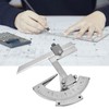 Universal Bevel Protractor, Stainless Steel Angle Protractor 0-320° Precision Angle