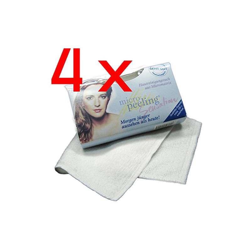 Micro Peeling Sensation Facial cleansing cloth made of the finest