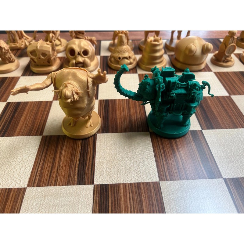 Zelda Chess Set 3D Print - Link vs Ganondorf