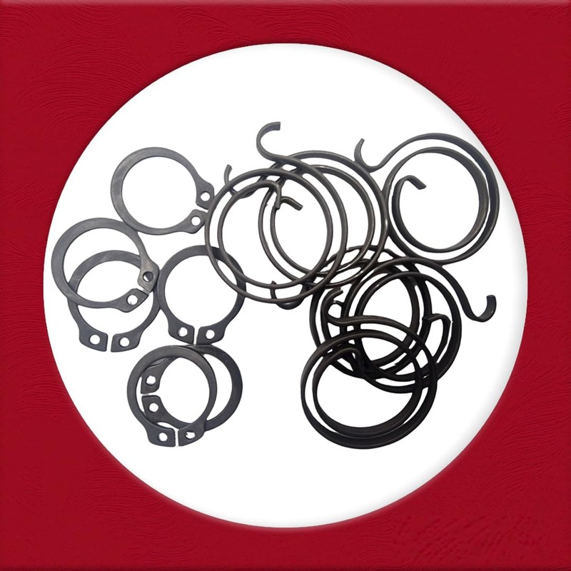 Door Handle Springs Repair Kit 2 Turns, 2.5mm Thick Internal
