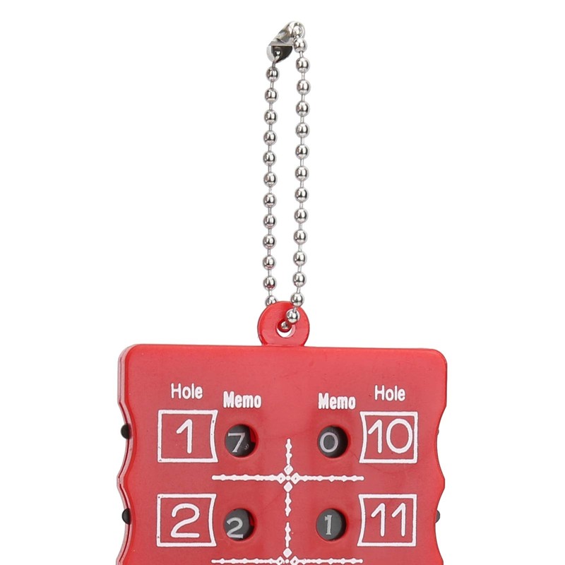 Score Counter, Pack of 2 Mini ABS 18 Hole Score