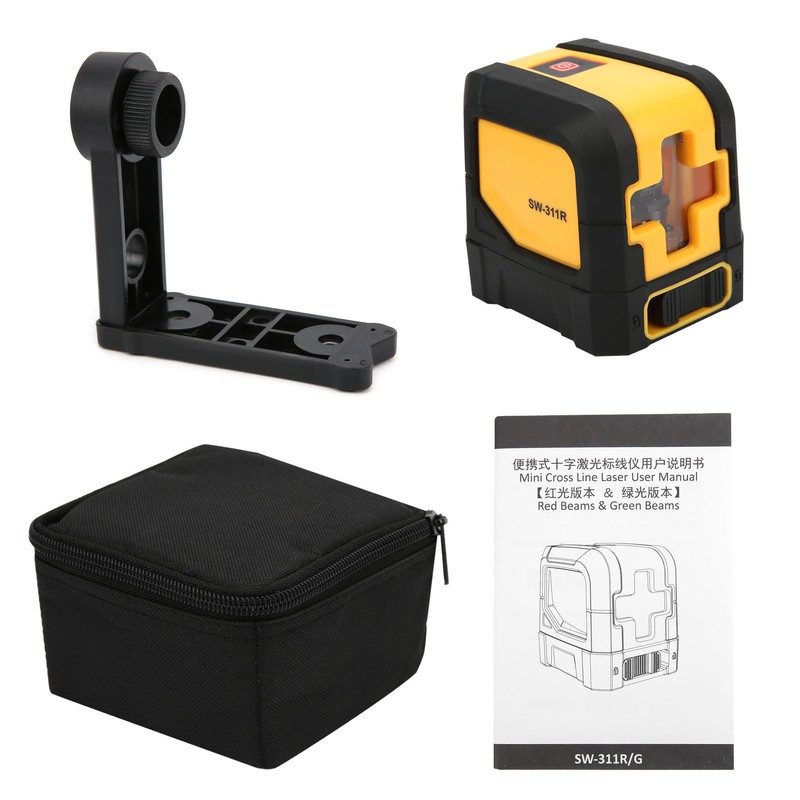 SW‑311R Infrared Line Level Self Levelling Tool Laser Horizontal Vertical