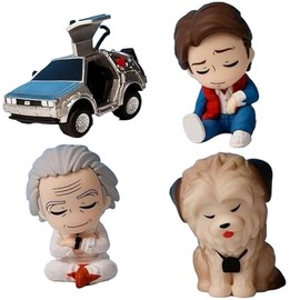 Shoulder Fig. Back to the Future x Set of 4 Complete Comp Toy-Gacha Capsule Toys