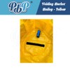 PBP Bailey 30L Folding Bucket with Quick Hose Connector (Yellow)