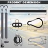 Cheemuii 2 PCS 16" Single Tender Spring Kits with 3in1