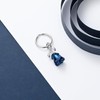 constantlife Rose Flower Urn Keychain Cremation Jewelry for Ashes, Stainless