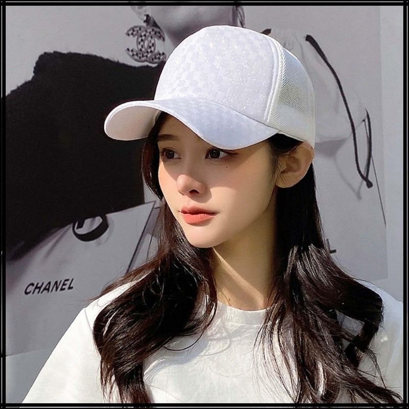 White Fang CZ062 Women's Hat, Cute, Cap, Mesh, Stylish, Cool,
