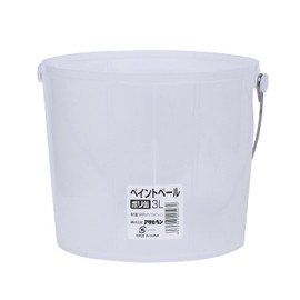Asahipen Paint Pail, Plastic Can, 3L Size, Polypropylene Pail, Hanging Can