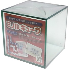 Minoru Kagaku Kogyo Minoru Cube Glass Color L Display Case MCG-L