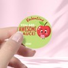 Awesome Sauce Valentine's Day Stickers for Kids, Apple Sauce Valentine
