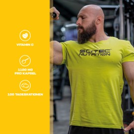 Scitec Nutrition Vitamin C 1100, Dietary Supplement Capsule with Vitamin C, 100 Capsules