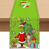 Christmas Table Runner, Christmas Decorations, 33×183 CM/12.99×72.04IN Long Christmas Table