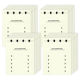 Letter Size Printer Cleaning Sheets 20 PCS for Laser & Inkjet Copier Fax Roller Cleaning, 8.5 x 11 Inch Scanner Cleaning Sheets