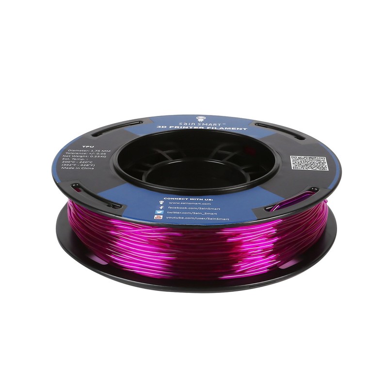 SainSmart Filamento de TPU flexible de 1,75 mm, de poliuretano