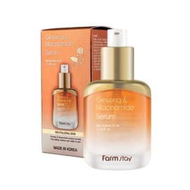 Farmstay Ginseng and Niacinamide Serum 35ml, None / 진생 앤 나이아신아마이드 세럼 35ml, 없음