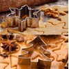 Christmas Cookie Cutter Set - Joyoldelf 5 Piece Stainless Steel