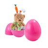 Fun Express 14" Fillable Pink Plastic Easter Eggs - 6