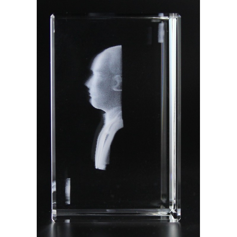 VIP-LASER 3D Glas Kristall Autogramm Mustafa Kemal Atatürk (XL =