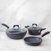 KASANOVA New Petra Dark 5-Pcs Cookware set Nonstick, Induction ready,
