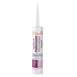Truper SEPO-280B, Sellador de poliuretano de 280 ml color blanco