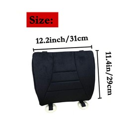 Big Ant Lumbar Support Cushion,Car Back Support Cushion for Lower Back,Tailbone, Hip Relief,Lumbar Support Pillow for Car Seat-Black