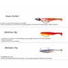 Artificial Bait, Rubber Bait Set, 11 Colours Rubber Bait for