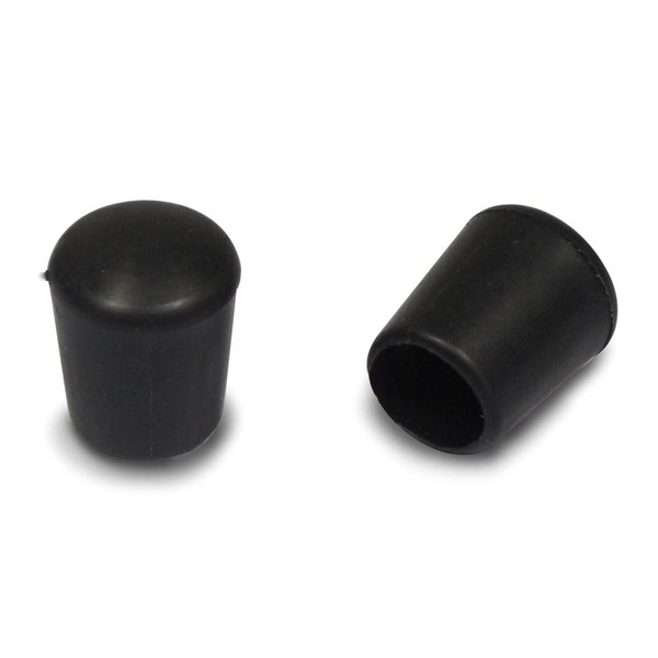 Ajile Round Rubber Foot Caps Black for Protection and Good