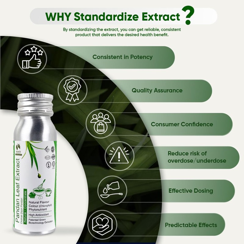 Pandan Extract Liquid Concentrate | No Artificial Additives, No Sugar