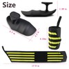 DONGTOIZ Anti-Slip Rubber Gym Grips for Men Women, Fingerless Weight