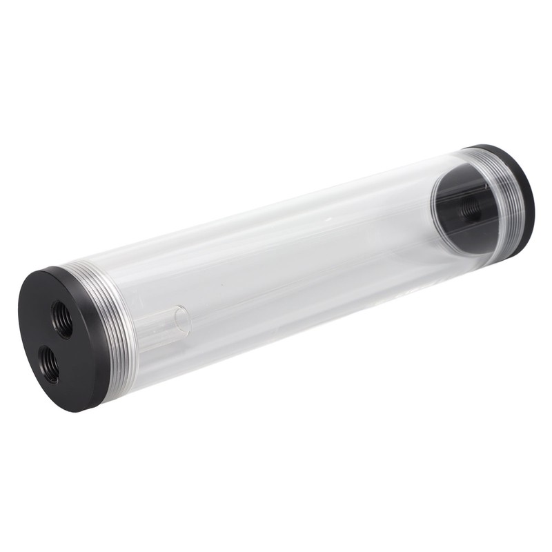 Water Cooling Reservoir 210mm/8.3in Length Acrylic Plastic Material 3 Holes