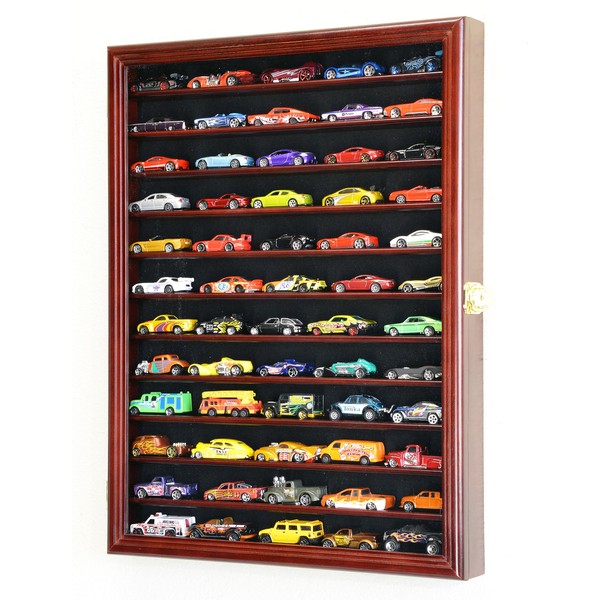 Hot Wheels Matchbox 1/64 Scale Diecast Model Display Case Cabinet