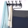 Dseap Coat Rack Wall Mounted - 5 Tri Hooks, Heavy