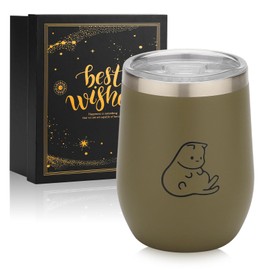Tumbler, Cat Goods, Gift, Cute Birthday Gift, For Women, Mother, Sister, Wife, Popular, Female Friend, Gift, Vacuum Heat-Resistant, Tumbler Stainless Steel, 12.2 fl oz (360 ml), Cat Insulation,