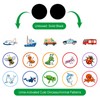 15 Pcs Potty Training Stickers Color Changing Reusable Pee Targets