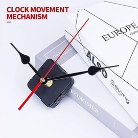 Gokelomg Clock Movement Black Time Minutes Second DIY Tool Set
