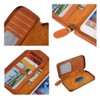 DFVmobile - Executive Wallet Case with Magnetic Fixation and Zipper