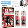LIKFCBOND Tire Repair Adhesive, 3.38 floz, Sidewall Rubber Cement Kit