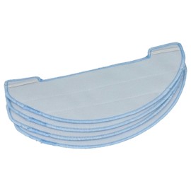 vhbw Mop Cloth Set (4 Pieces) Compatible with Bagotte BG700, BG800, BG600, BG600MAX, BG750 Mop Robots, Cleaning Robot - 4 x Wipes