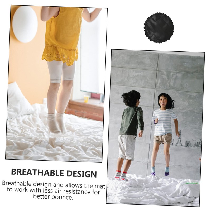 GRIRIW 1Pc Round Trampoline Replacement Jumping Mat Heavy Duty UV