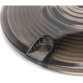 ZYTC 3 1/4" Motorcycle Turn Signal Lens Lenses Kit Smoke Lens For Harley Electra Glides Road King Pack of 4