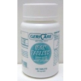 GeriCare Ferrous Sulfate, 325 mg- 100 tab