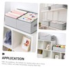 VILLFUL Trapezoid Storage Bins Large Foldable Fabric for Clothes Books