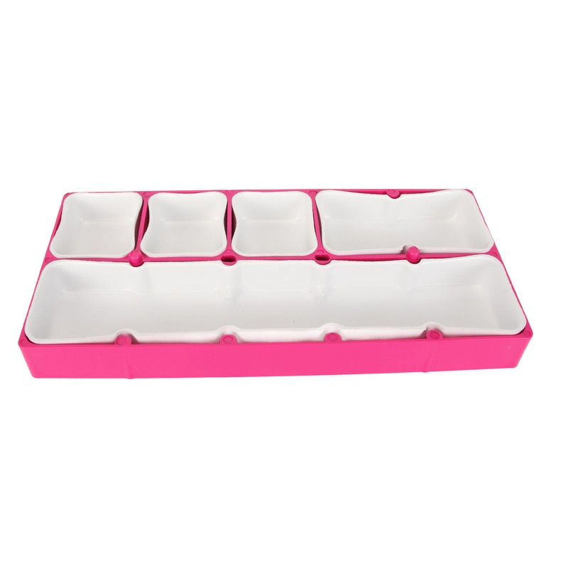 Watch Parts Storage Box 5 Compartments Portable Dustproof Multipurpose Watch