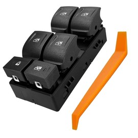 Window Switch for Chevy Colorado GMC Canyon 14-18，Driver Side Master Window Switches for Silverado Sierra 1500 2500 3500 HD 15-19, Caddy ATS-V 16-18, Replacement OE：23427098