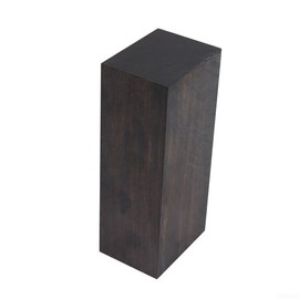 Ebony Wood Block, Ebony Lumber Blank, Wooden Ebony Lumber Blank Block Crafts DIY Material Handle Carving Musical Instruments (1PC)