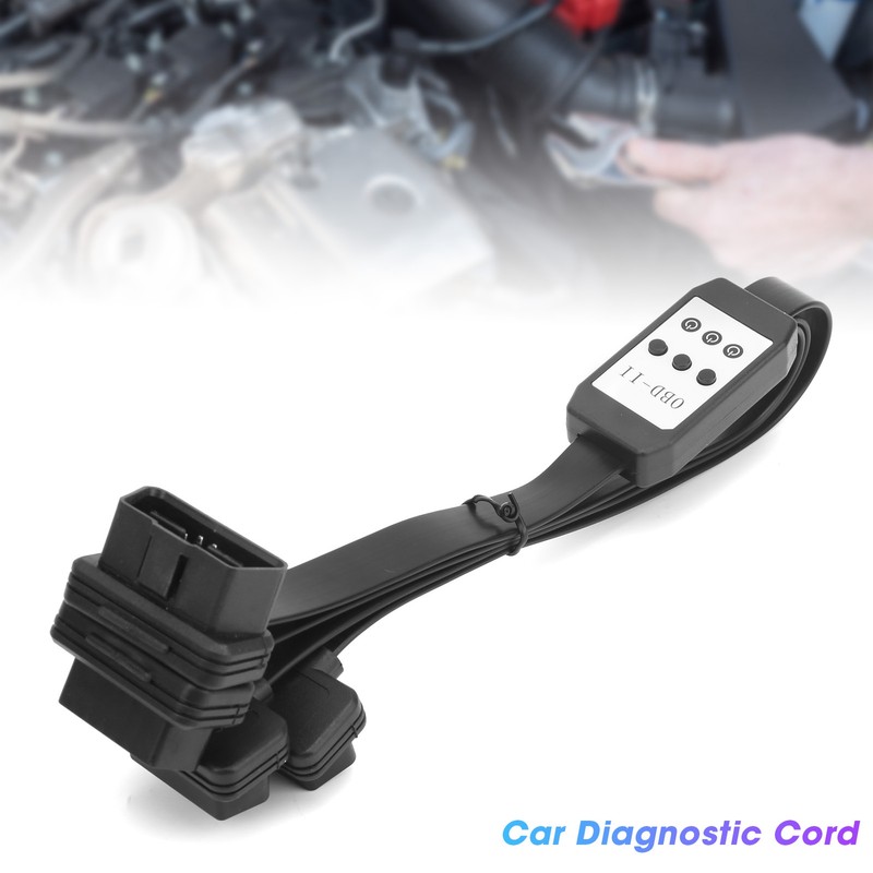 1 to 3 OBD2 Extension Cable Splitter 1.57ft 16Pin Connector