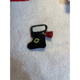 Handmade Santa's Boot  Felties  each