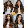 Sunber Bye Bye Knots Glueless 7x5 Lace Front Human Hair