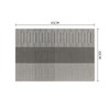 Lumaca Washable Placemats, Set of 6 Place Mats Made of